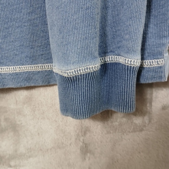 Tommy Bahama Men Quarter Zip Sweater Size XL Blue Pullover - Picture 10 of 10